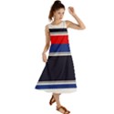 Casual Uniform Stripes Summer Maxi Dress View1