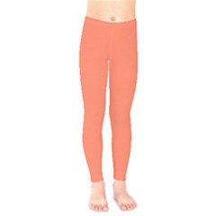 Appreciating Apricot Kids  Leggings by Janetaudreywilson