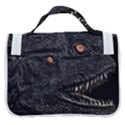 Trex Dinosaur Head Dark Poster Satchel Handbag View3