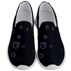 Bubble In Dark Men s Lightweight Slip Ons by Sabelacarlos