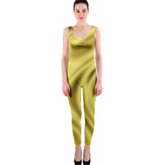 Golden Wave One Piece Catsuit by Sabelacarlos