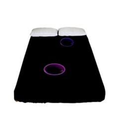 Bubble In Dark 2 Fitted Sheet (full/ Double Size) by Sabelacarlos