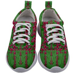 Lianas Of Sakura Branches In Contemplative Freedom Kids Athletic Shoes by pepitasart