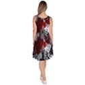 Flamelet Knee Length Skater Dress With Pockets View4