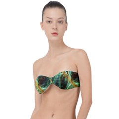 Abstract Illusion Classic Bandeau Bikini Top  by Sparkle