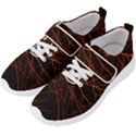 Dark Forest Scene Print Men s Velcro Strap Shoes View2