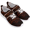 Dark Forest Scene Print Men s Velcro Strap Shoes View3