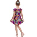 Psychedelic Geometry Kids  Cap Sleeve Dress View2