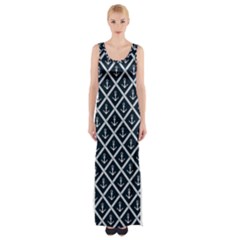 Anchors  Thigh Split Maxi Dress by Sobalvarro