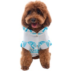 Child Abuse Prevention Support  Dog Coat by artjunkie