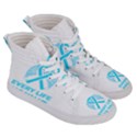 Child Abuse Prevention Support  Women s Hi-Top Skate Sneakers View3