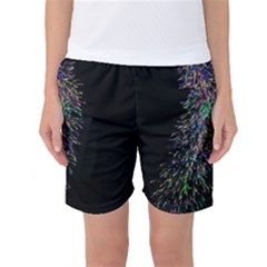 Galaxy Space Women s Basketball Shorts by Sabelacarlos