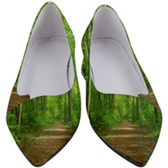 In The Forest The Fullness Of Spring, Green, Women s Block Heels  by MartinsMysteriousPhotographerShop