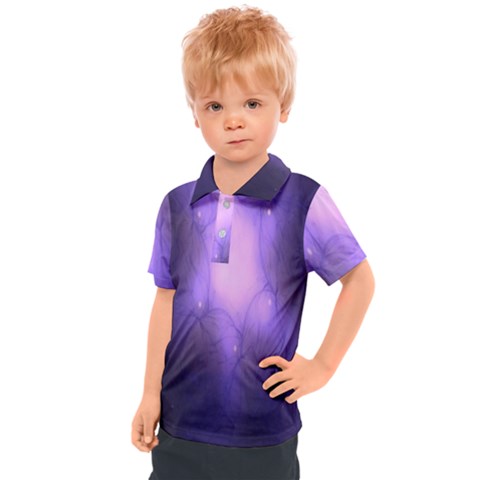 Violet Spark Kids  Polo Tee by Sparkle