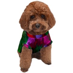 Rainbow Waves Dog T-shirt by Sparkle