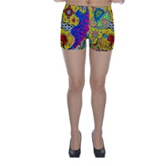 Supersonicplanet2020 Skinny Shorts by chellerayartisans