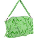 Electric Lime Canvas Crossbody Bag View1
