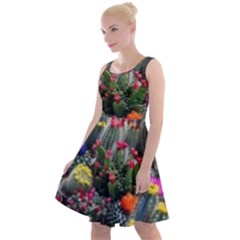 Cactus Knee Length Skater Dress by Sparkle