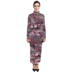 Realflowers Turtleneck Maxi Dress by Sparkle