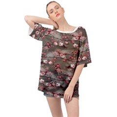 Realflowers Oversized Chiffon Top by Sparkle