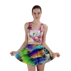 Rainbowcat Mini Skirt by Sparkle