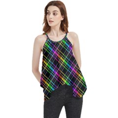 Rainbow Sparks Flowy Camisole Tank Top by Sparkle