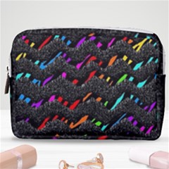 Rainbowwaves Make Up Pouch (medium) by Sparkle