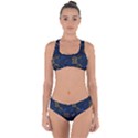 Tribal Festive Folk Pattern Criss Cross Bikini Set View1