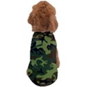 Forest camo pattern, army themed design, soldier Dog T-Shirt View2