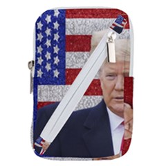 Trump President Sticker Design Belt Pouch Bag (small) by dflcprintsclothing