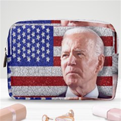 Biden President Sticker Design Make Up Pouch (medium) by dflcprintsclothing