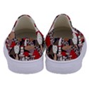 Psychedelic mushrooms Kids  Canvas Slip Ons View4