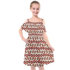 Halloween Kids  Cut Out Shoulders Chiffon Dress by Sparkle