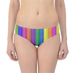 Colorful Spongestrips Hipster Bikini Bottoms by Sparkle