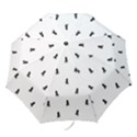Riding Bike Motif Print Pattern Folding Umbrellas View1