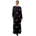 Formula One Black And White Graphic Pattern Maxi Chiffon Beach Wrap View2