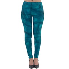 Aqua Folio Lightweight Velour Leggings by GiancarloCesari