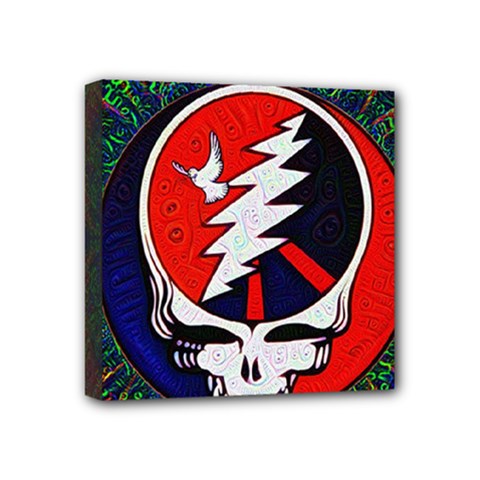 Grateful Dead - Mini Canvas 4  X 4  (stretched) by Sapixe