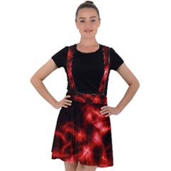 Taffy Velvet Suspender Skater Skirt by MRNStudios