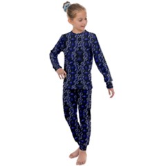 Mandala Cage Kids  Long Sleeve Set  by MRNStudios