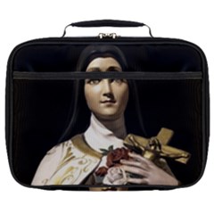 Virgin Mary Sculpture Dark Scene Full Print Lunch Bag by dflcprintsclothing