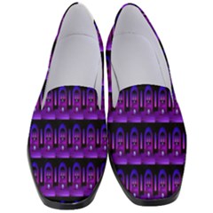 Violet Retro Women s Classic Loafer Heels by Sparkle