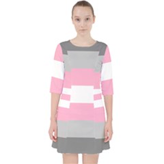 Demigirl Pride Flag Lgbtq Pocket Dress by lgbtnation