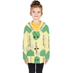 Jamaica, Jamaica  Kids  Double Breasted Button Coat by Janetaudreywilson