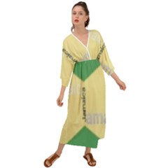 Jamaica, Jamaica  Grecian Style  Maxi Dress by Janetaudreywilson