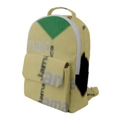 Jamaica, Jamaica  Flap Pocket Backpack (large) by Janetaudreywilson