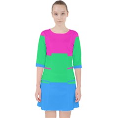 Polysexual Pride Flag Lgbtq Pocket Dress by lgbtnation