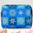 Snowflakes Make Up Pouch (Large) View1