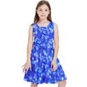 Blue Sequin Dreams Kids  Skater Dress View1