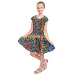 Crackle Kids  Short Sleeve Dress by WILLBIRDWELL